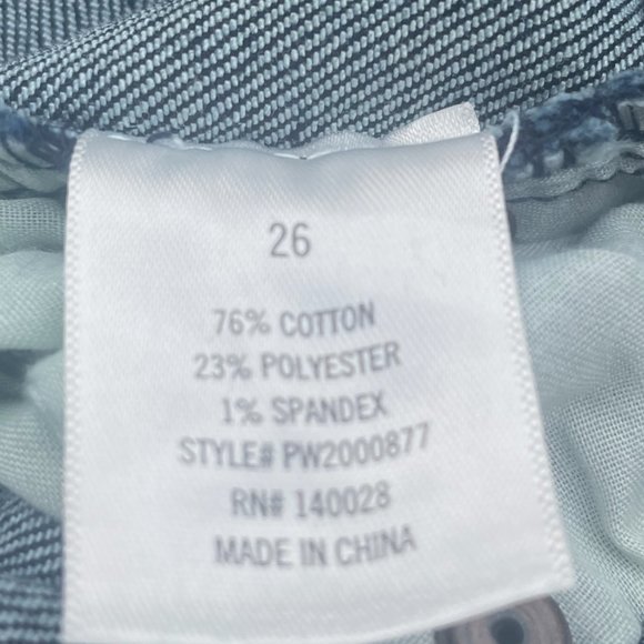 Francesca's Harper Heritage Dark Wash Jeans SZ 26 - Picture 6 of 6